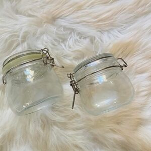 Set of Ikea Jars Containers